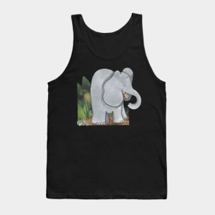 Mr. Elephant in the Jungle Tank Top